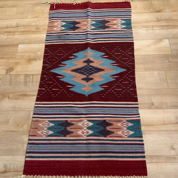 Authentic Aztec Rug - Picture 2 of 4